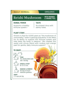 Té Orgánico de Hongo Reishi Medicinales Tradicionales 16 Cuentos 2
