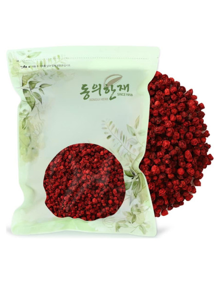 Baya de Schisandra Orgánica Premium 300g - Suplemento Herbal