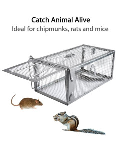 Trampas Humanas para Ardillas Gingbau 2 Unidades 26.7x14x11.4 cm 2