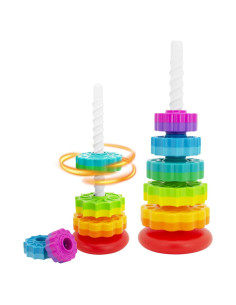 Juguete de Apilamiento Giratorio BYFWH 35.6 cm para Bebés