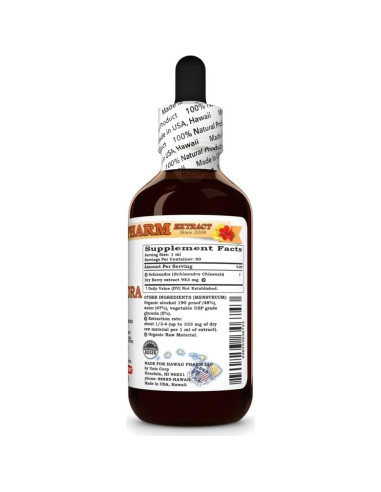 Tintura de Schisandra 59.15 ml Hawaii Pharm - Extracto Natural