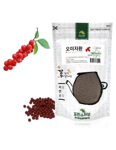 Píldoras Herbales Schizandra 100% Natural 226.8g Prince Herb