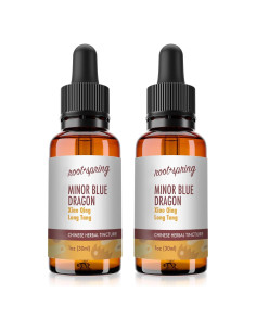 Tintura Herbal Dragón Azul Menor 30 ml - root + spring - Paquete de 2