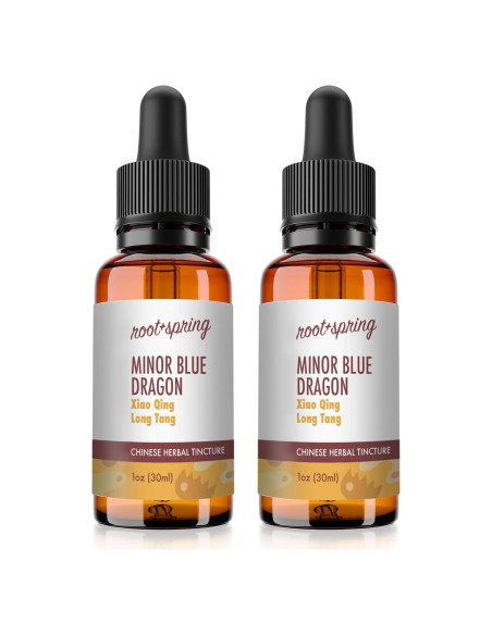 Tintura Herbal Dragón Azul Menor 30 ml - root + spring - Paquete de 2