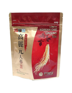 Té de Ginseng Coreano LENITH 60g (20 Bolsitas de 3g)