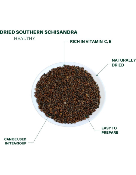 Schisandra del Sur Seco 225g Royal Seafood USA - Té Herbal