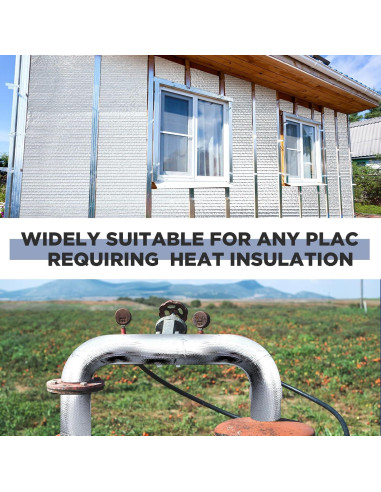 Cubierta Aislante Térmica Ireer 1.22x30.48m 3mm para Puertas