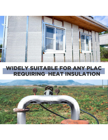 Cubierta Aislante Térmica Ireer 1.22x30.48m 3mm para Puertas