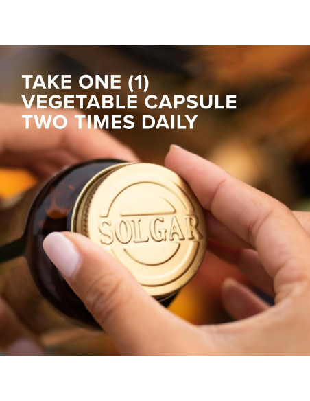 Solgar DLPA 500 mg - 100 Cápsulas Vegetales - Vegano, Sin Gluten