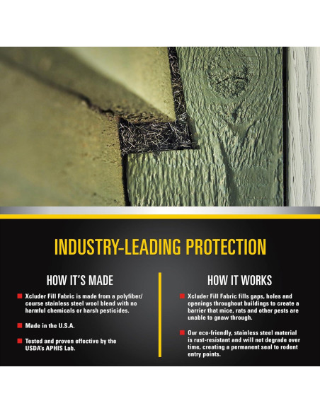 Tela de Relleno Xcluder para Control de Roedores 3.05 m