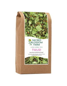 Té de Tulsi Orgánico 145 g - Sacred Blossom Farm - Albahaca Sagrada