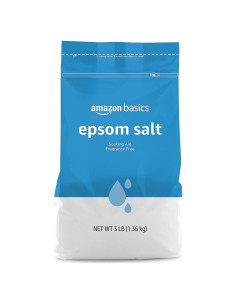 Sal de Epsom Amazon Basics 1.36 kg Sin Fragancia