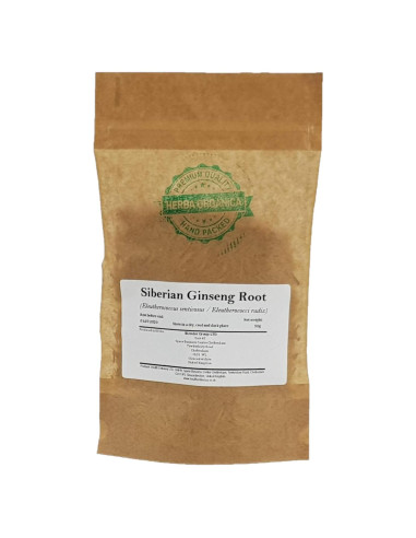 Raíz de Ginseng Siberiano Herba Orgánica 50g - Té Herbal Natural
