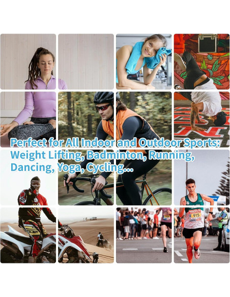 Toallas Enfriadoras YESLIFE 4 Piezas 101.6x30.5cm Microfibra