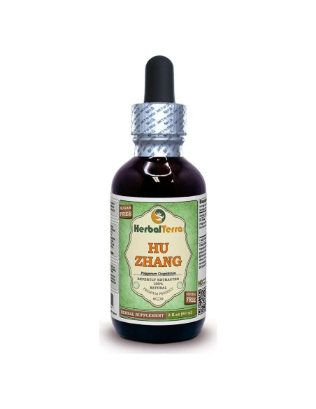 Extracto Líquido de Raíz Hu Zhang Sin Alcohol 60 ml - Herbal Terra