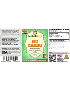 Extracto Líquido de Raíz Hu Zhang Sin Alcohol 60 ml - Herbal Terra 2