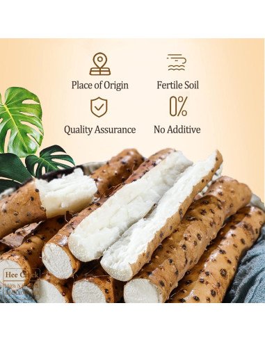 Ñame Seco Hee Creek 240g - Natural, Sin Aditivos, Ideal para Té y Sopa