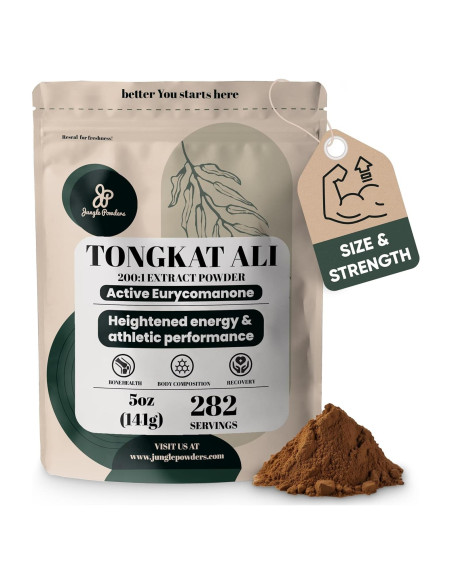 Tongkat Ali en Polvo Eurycoma Longifolia 142g - 200:1 Extracto