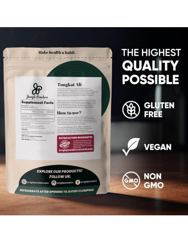 Tongkat Ali en Polvo Eurycoma Longifolia 142g - 200:1 Extracto