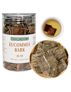 Corteza de Eucommia Natural Pura 120g - Medicina Herbal China
