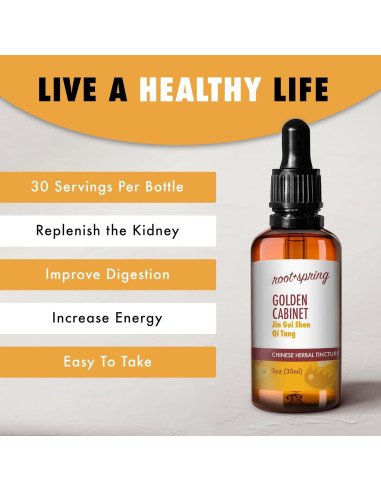 Gabinete Dorado Jin GUI Shen Qi Tang 30 ml - Suplemento Herbal