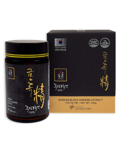 Extracto de Ginseng Negro Coreano GeumHeuk 240g - Apoyo Inmunológico