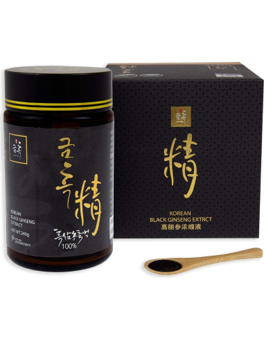 Extracto de Ginseng Negro Coreano GeumHeuk 240g - Apoyo Inmunológico