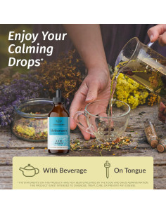 Kit de Gotas Líquidas Herbamama - Tintura Madre Selva y Melisa 118 ml - Vegano y Sin Alcohol 2