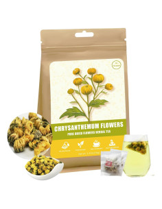 Té de Crisantemo Genérico - 20 Bolsitas (70g) Sabor Floral Suave