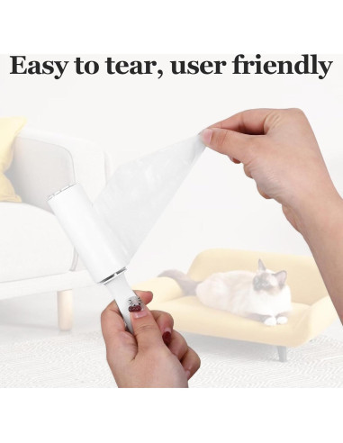 20 Mini Rodillos Quitapelusas Maahongh para Viaje 600 Hojas