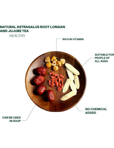 Té Herbal Natural Royal Seafood USA Raíz de Astrágalo 2 Porciones