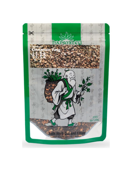 Puntas de Gui Zhi Secas Hapsmiley 100g - Rama de Canela