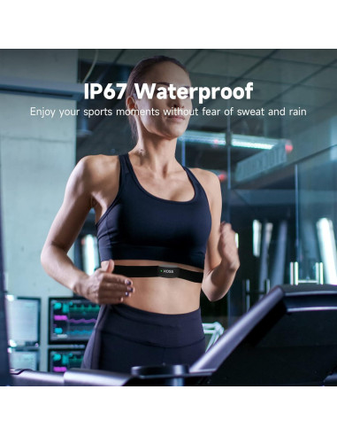 Monitor de Frecuencia Cardíaca XOSS X2 Bluetooth IP67