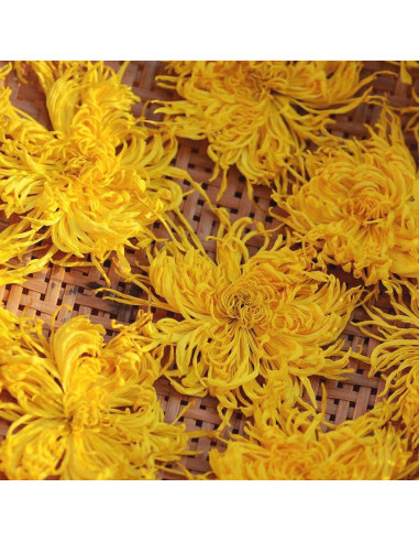 Té Herbal Seco Natural de Crisantemo Amarillo Kunming 80g