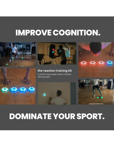 Kit de Entrenamiento de Luces de Reacción Applied Vision - 8 Pods