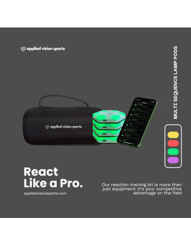 Kit de Entrenamiento de Luces de Reacción Applied Vision - 8 Pods