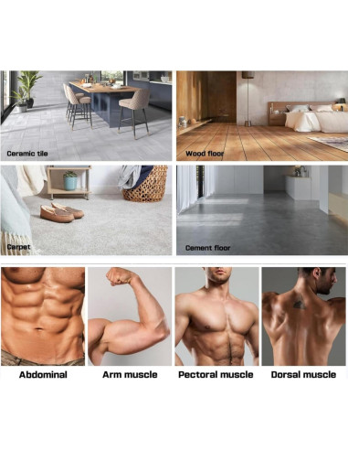 Rueda Abdominal Boinesnaw con Almohadilla para Rodillas 200kg