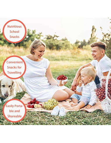 Dátiles Rojos Jujube 500g - Fruta Seca Sin Azúcar Añadido