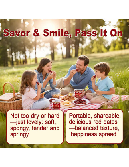 Dátiles Jujube Rojos Sin Azúcar Añadido 250g - Superalimento