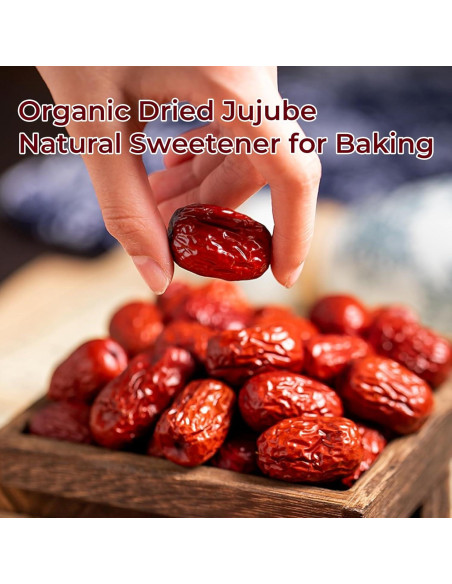 Dátil Jujube Premium SYZJMWDY 400g Sin Hueso Dulce