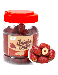 Dátiles Rojos Secos 454g Yiling - Snack Saludable Natural