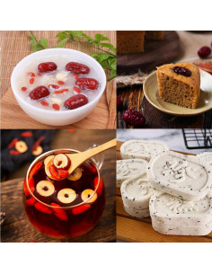 Dátiles Rojos Secos 454g Yiling - Snack Saludable Natural 2