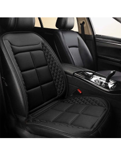 Funda de Asiento de Coche Buybai Universal Negra 2