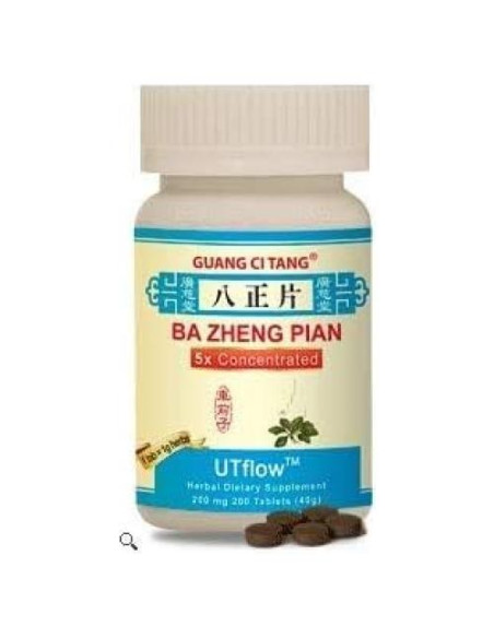 Ba Zheng Pian ActiveHerb 200 Tabletas 200mg Salud Urinaria