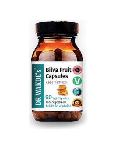 Cápsulas de Fruta Bael DR WAKDE 60 Veganas 100% Herbal