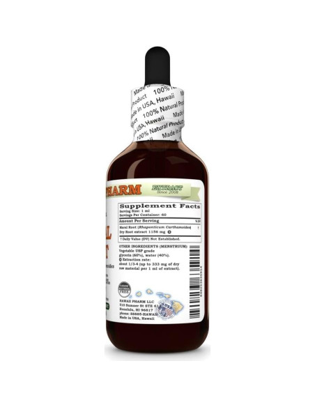 Extracto de Raíz de Maral Hawaii Pharm 60 ml Natural Vegano