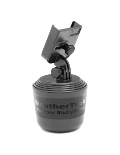 Soporte para Teléfono WeatherTech CupFone Negro Ajustable