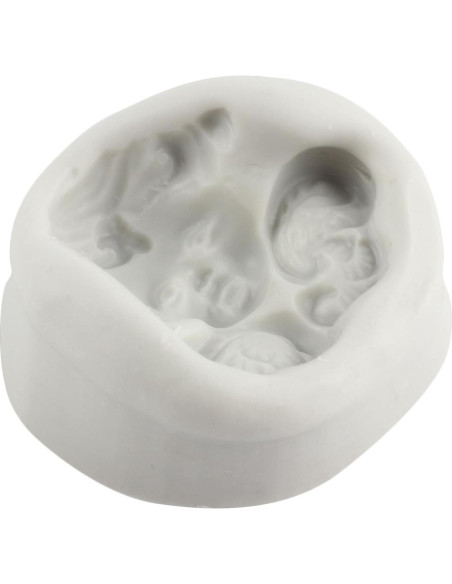 Molde de Silicona Ángel Bebé YANQINMS 8.06x7.29 cm