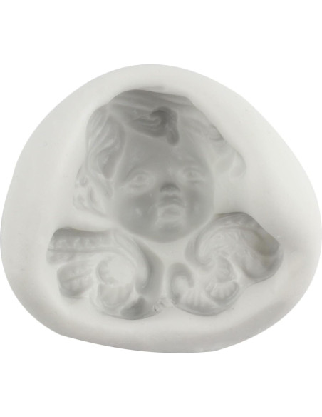 Molde de Silicona Ángel Bebé YANQINMS 8.06x7.29 cm