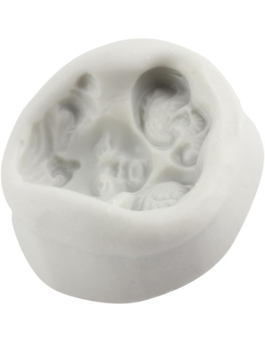 Molde de Silicona Ángel Bebé YANQINMS 8.06x7.29 cm